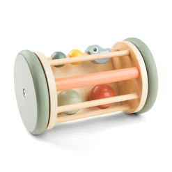 Done by Deer Aktivitetslegetøj|Trælegetøj>Aktivitets- & rullespejl - Birdee - Farvemix