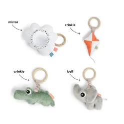 Done by Deer Aktivitetscentre Og Legemåtter>Aktivitets legetæppe - Playground - Blå