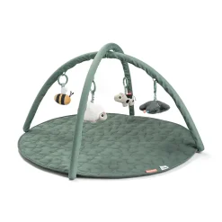 Done by Deer Aktivitetscentre Og Legemåtter>Aktivitets legetæppe - Tiny farm - Grøn