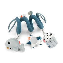 Done by Deer Barnevognskæder & -Legetøj|Aktivitetslegetøj>Aktivitetsspiral - Sea friends - Blå