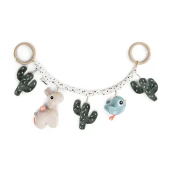 Done by Deer Barnevognskæder & -Legetøj|Cozy Loungers>Barnevognskæde - Lalee - Sand