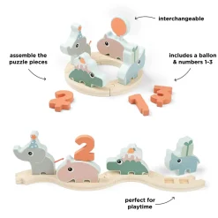 Done by Deer Aktivitetslegetøj>Celebration parade - Deer friends - Farvemix