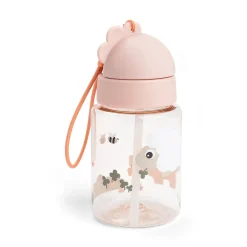 Done by Deer Drikkeflasker|Flasker & Kopper>Drikkedunk m/sugerør - Tiny farm - - 280 ml Pudder