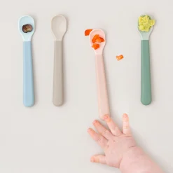 Done by Deer Bestik|Service>Foodie easy-grip babyske 3-pak - Sand