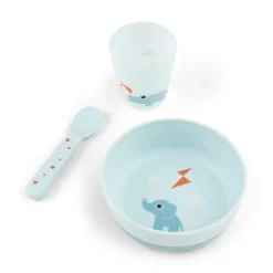 Done by Deer Spisesæt|Service>Foodie første spisesæt Playground - Blå