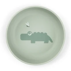 Done by Deer Service>Foodie skål - Croco - Grøn