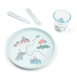 Done by Deer Spisesæt|Service>Foodie spisesæt - Celebration - Blå