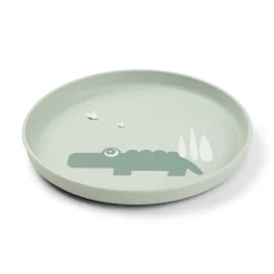 Done by Deer Service>Foodie tallerken - Croco - Grøn