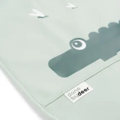 Done by Deer Hagesmække>Hagesmæk med velcro 2-pak - Croco - Grøn