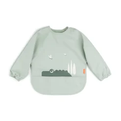 Done by Deer Hagesmække>Hagesmæk m/ærmer og lomme - Grøn