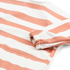 Done by Deer Hagesmække>Hagesmæk m/ærmer og lomme - Striber - Papaya