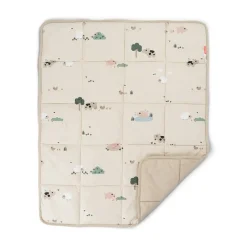 Done by Deer Aktivitetscentre Og Legemåtter>Legetæppe - Tiny farm - Sand