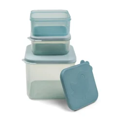 Done by Deer Madopbevaring>Madopbevaringssæt M - Elphee - Blå