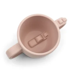 Done by Deer Service|Flasker & Kopper>Peekaboo kop med 2 håndtag - Croco - Pudder