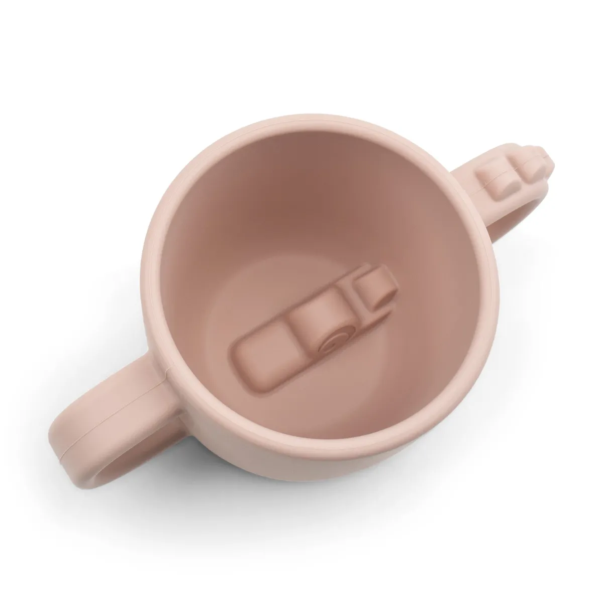 Done by Deer Service|Flasker & Kopper>Peekaboo kop med 2 håndtag - Croco - Pudder