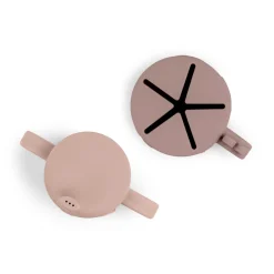 Done by Deer Service|Flasker & Kopper>Peekaboo tud/snack kop sæt - Deer friends - Pudder