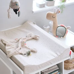 Done by Deer Puslepuder>Puslehynde Easy-wipe - Confetti - Blå