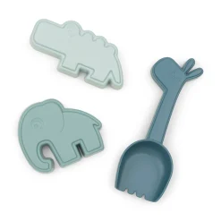 Done by Deer Udendørs Leg|Aktivitetslegetøj>Sandkassesæt 3 dele - Deer friends - Blå