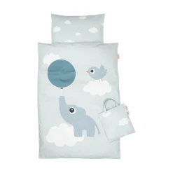 Done by Deer Sengetøj Til Baby>Sengesæt baby - Elphee - Blå