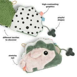 Done by Deer Bøger & Puslespil|Aktivitetslegetøj>Sensorisk baby aktivitetsbog - Tiny farm - Farvemix