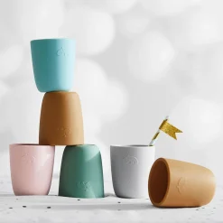 Done by Deer Service>Silikone mini kop - Grøn