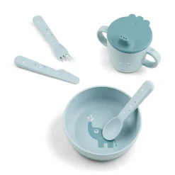 Done by Deer Spisesæt|Service>Sæt med Foodie skål - Elphee - Blå