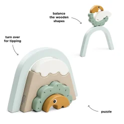 Done by Deer Trælegetøj|Aktivitetslegetøj>Stabletunnel - Antee - Farvemix