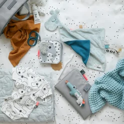 Done by Deer Stofbleer & Svøb>Stofble 2 stk. - Dreamy dots - Mustard