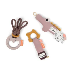Done by Deer Bideringe Og Rangler>Tiny Toys gavesæt - Deer friends - Pudder