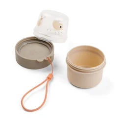 Done by Deer Snack Tid|Madopbevaring>To go 2-way snackbøtte S - Birdee - Sand